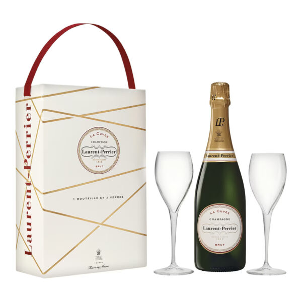 Laurent-Perrier Champagne Brut La Cuvée 0,75l DD. (Pohárral)