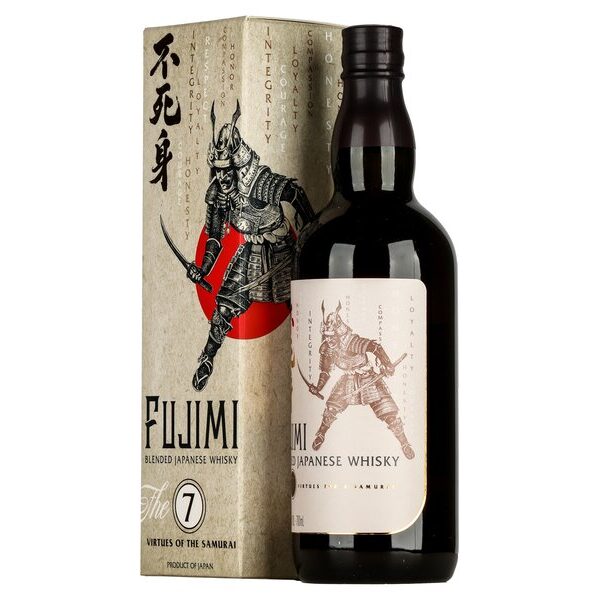 Fujimi Whisky The 7 Virtues of the Samurai Blended Japanese 0,7l DD.