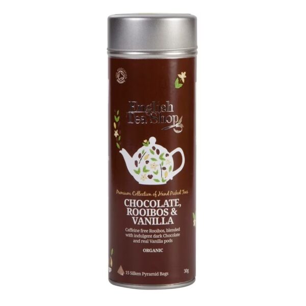 English Tea Shop 15 Csokoládés & Vaniliás Rooibos bio tea