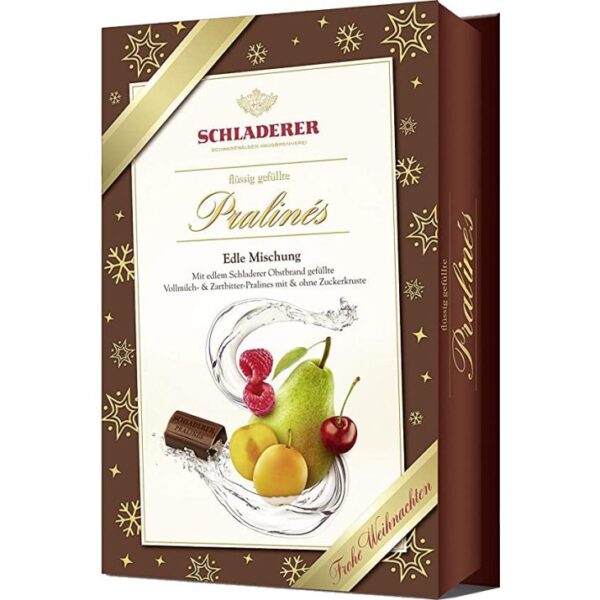SCHLADERER VEGYES GYÜMÖLCS PÁRLATOS CSOKOLÁDÉ „NAGY” 255G