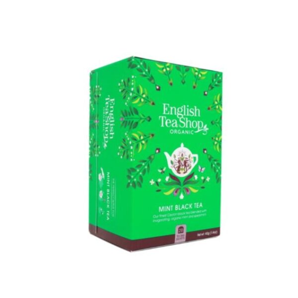 ETS 20 Fekete bio tea menta mixszel