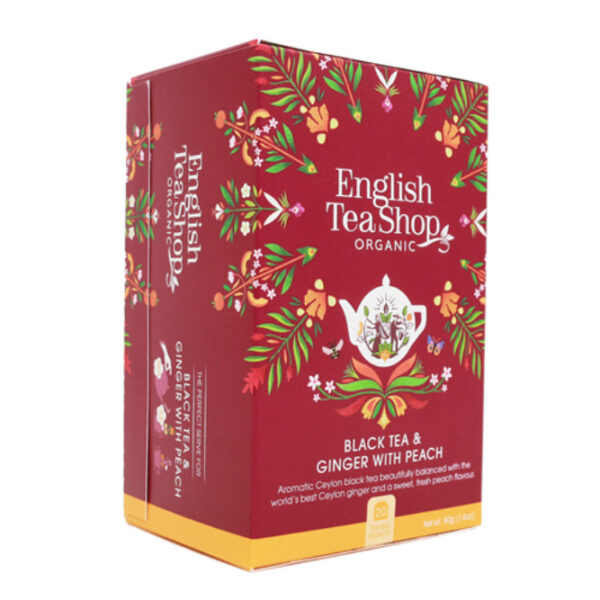 ETS 20 Gyömbér & Barack bio tea