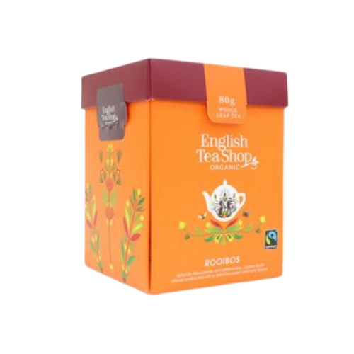 ETS 80g Rooibos szálas bio tea új