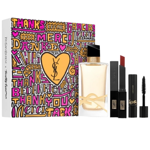 Yves Libre EDP 90 ml + rúzs árnyalat 308 (2 g) + szempillaspirál (2 ml)