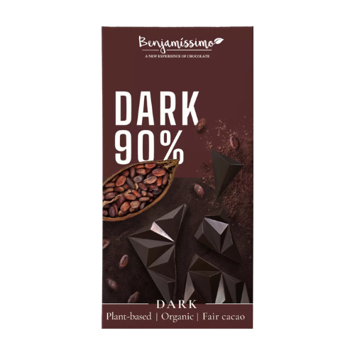 Benjamissimo BIO 90% Étcsokoládé 60g