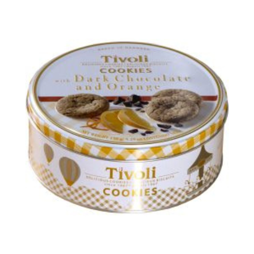 Tivoli Étcsokoládés Narancsos kekszek FD 150g