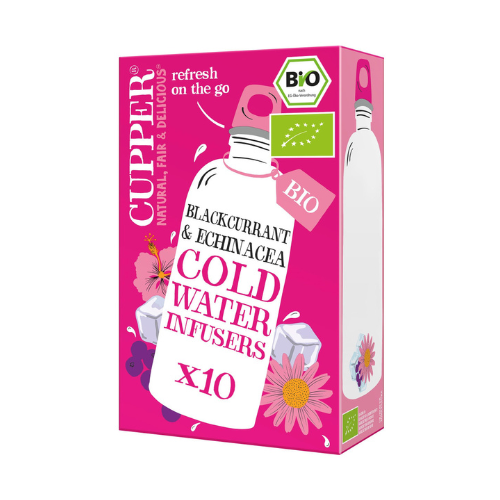 CUPPER COLD BREW - Feketeribizli & Echinácea nyári bio tea - Új