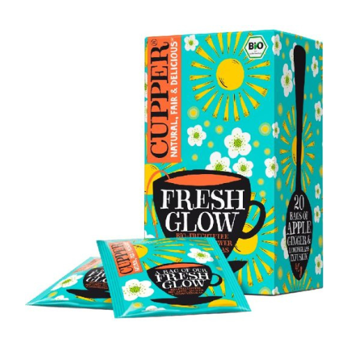 CUPPER Fresh Glow bio tea
