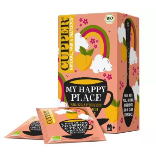 CUPPER My Happy Place bio tea -új