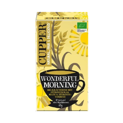CUPPER Wounderful Morning bio tea